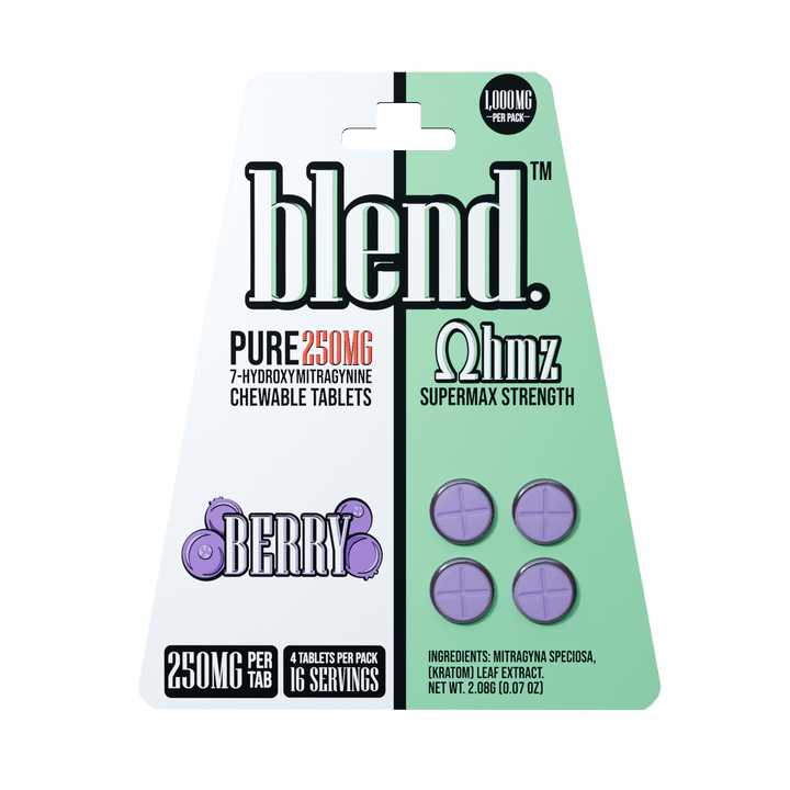 Blend OHMZ Super Max Strength 7 - OH Tablets (1000mg - 4 Count) - 7OH.com