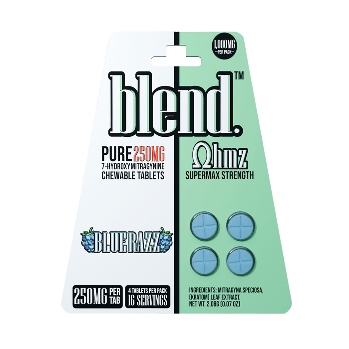 Blend OHMZ Super Max Strength 7 - OH Tablets (1000mg - 4 Count) - 7OH.com