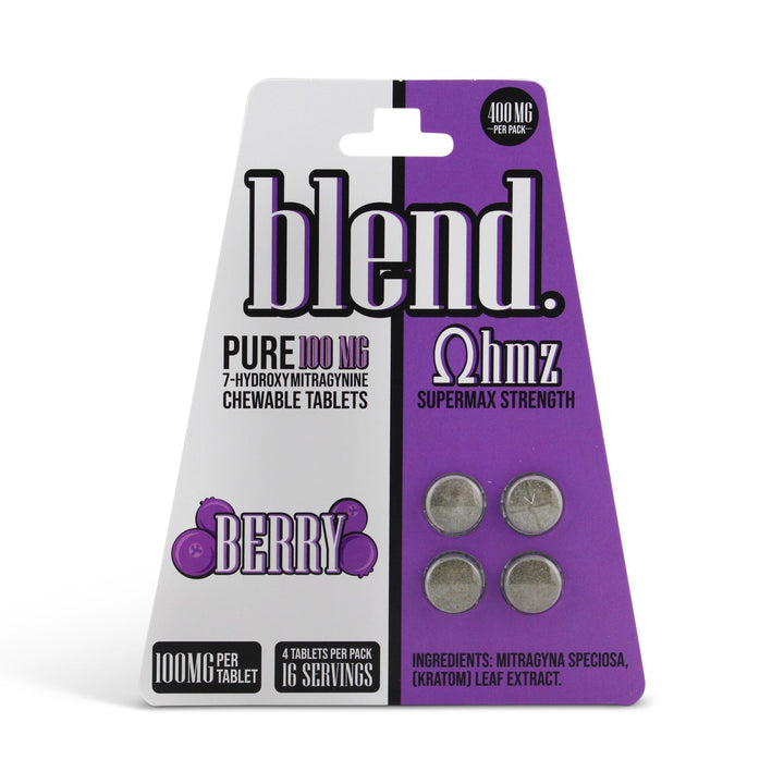 Blend OHMZ Super Max Strength 7 - OH Tablets (400mg - 4 Count) - 7OH.com