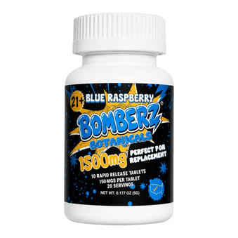 Bomberz Botanicals Botanical Blend Tablets (1500mg - 10 Count) - 7OH.com