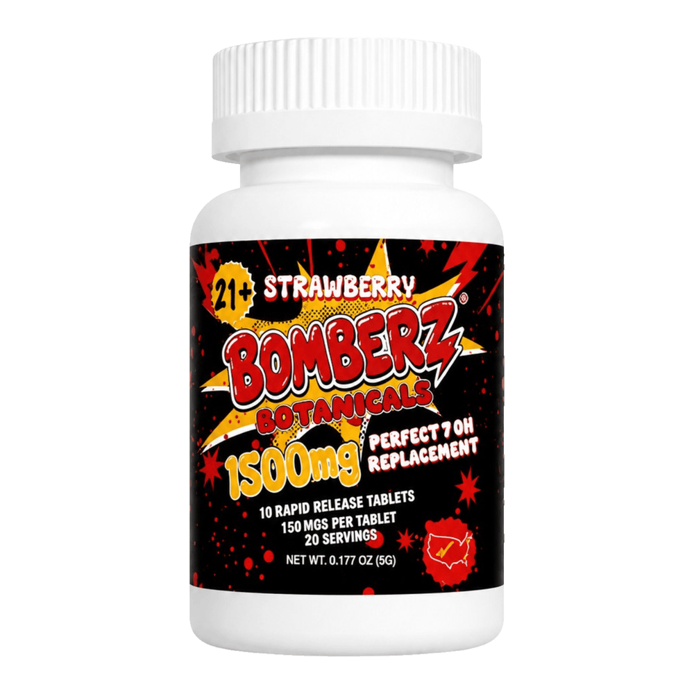 Bomberz Botanicals Botanical Blend Tablets (1500mg - 10 Count) - 7OH.com