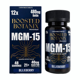 Boosted Botanix Momentum MGM-15 Tablets (480mg - 12 Count) - 7OH.com