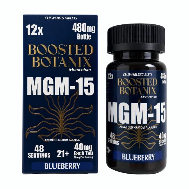 Boosted Botanix Momentum MGM-15 Tablets (480mg - 12 Count) - 7OH.com