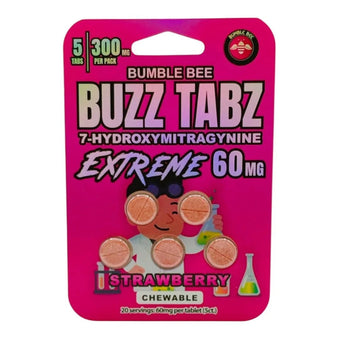 Bumble Bee Buzz Tabs Extreme 7 - OH Tablets (300mg - 5 Count) - 7OH.com