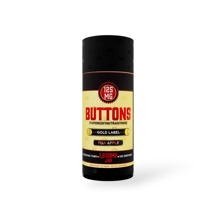 Buttons Gold Label 7 - OH Tablets (1250mg - 10 Count) - 7OH.com