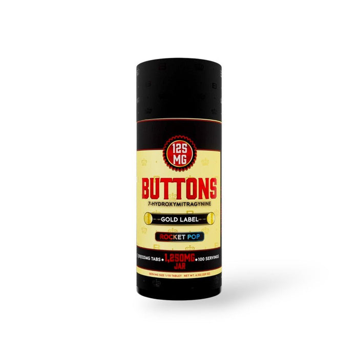 Buttons Gold Label 7 - OH Tablets (1250mg - 10 Count) - 7OH.com