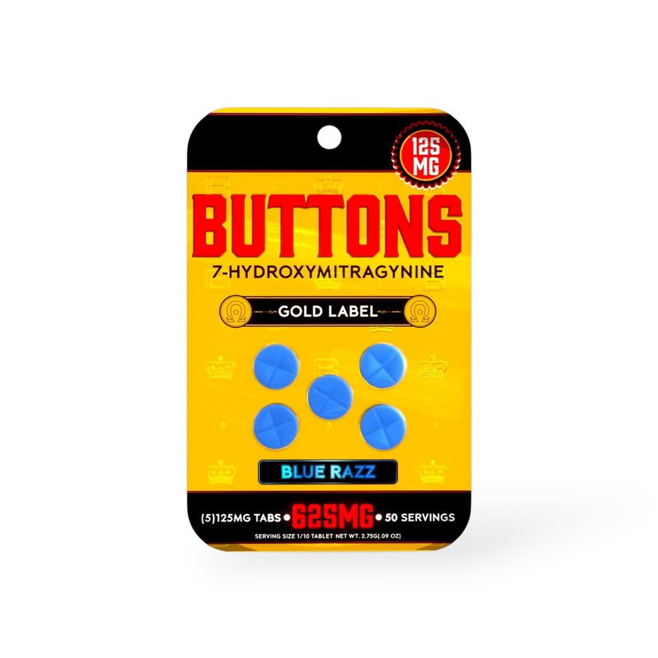 Buttons Gold Label 7-OH Tablets (625mg - 5 Count)