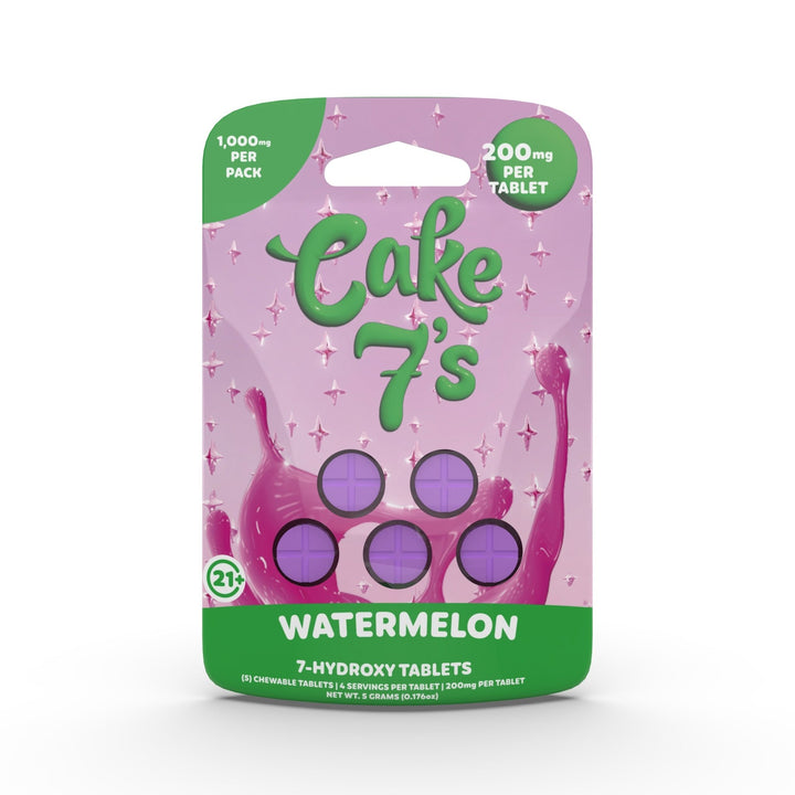 Cake 7's 7 - OH Tablets (1000mg - 5 Count) - 7OH.com