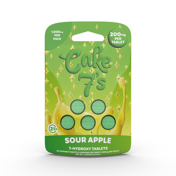 Cake 7's 7 - OH Tablets (1000mg - 5 Count) - 7OH.com