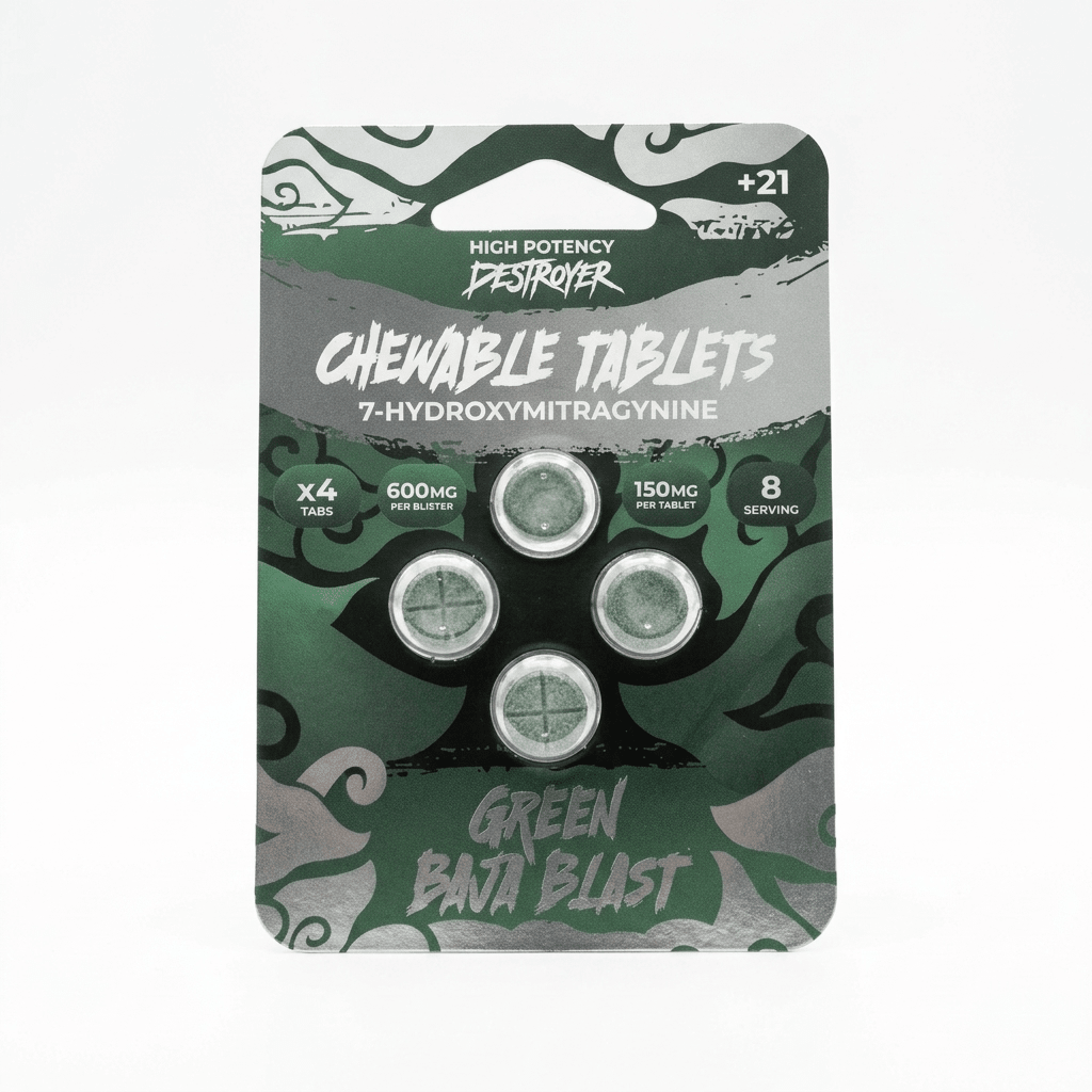 Destroyer 7 - OH Tablets (600mg - 4 Count) - 7OH.com