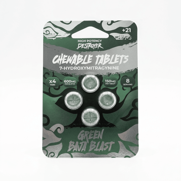 Destroyer 7 - OH Tablets (600mg - 4 Count) - 7OH.com