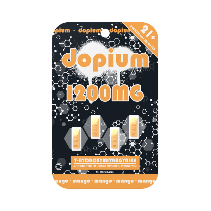 Dopium 7 - OH Tablets (1200mg - 4 Count) - 7OH.com