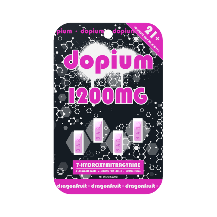Dopium 7 - OH Tablets (1200mg - 4 Count) - 7OH.com
