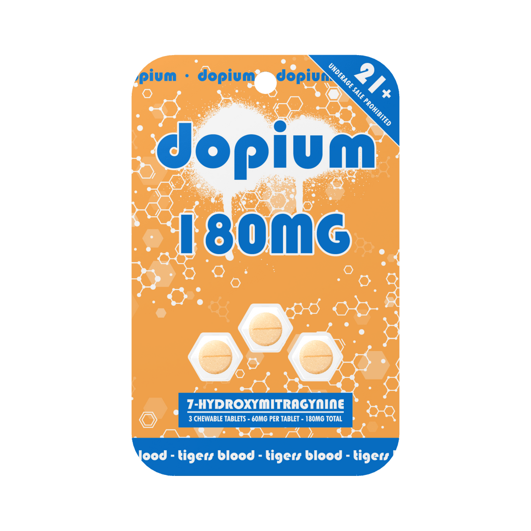 Dopium 7 - OH Tablets (180mg - 3 Count) - 7OH.com