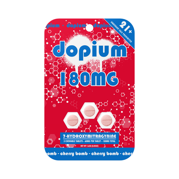 Dopium 7 - OH Tablets (180mg - 3 Count) - 7OH.com