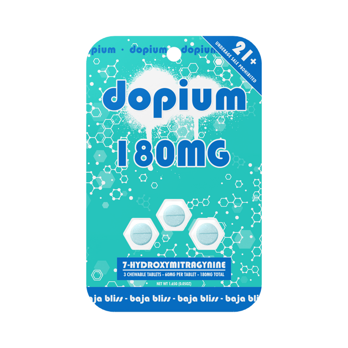 Dopium 7 - OH Tablets (180mg - 3 Count) - 7OH.com