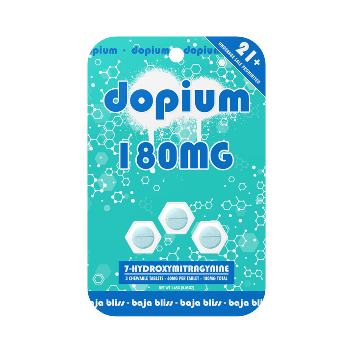 Dopium 7 - OH Tablets (180mg - 3 Count) - 7OH.com