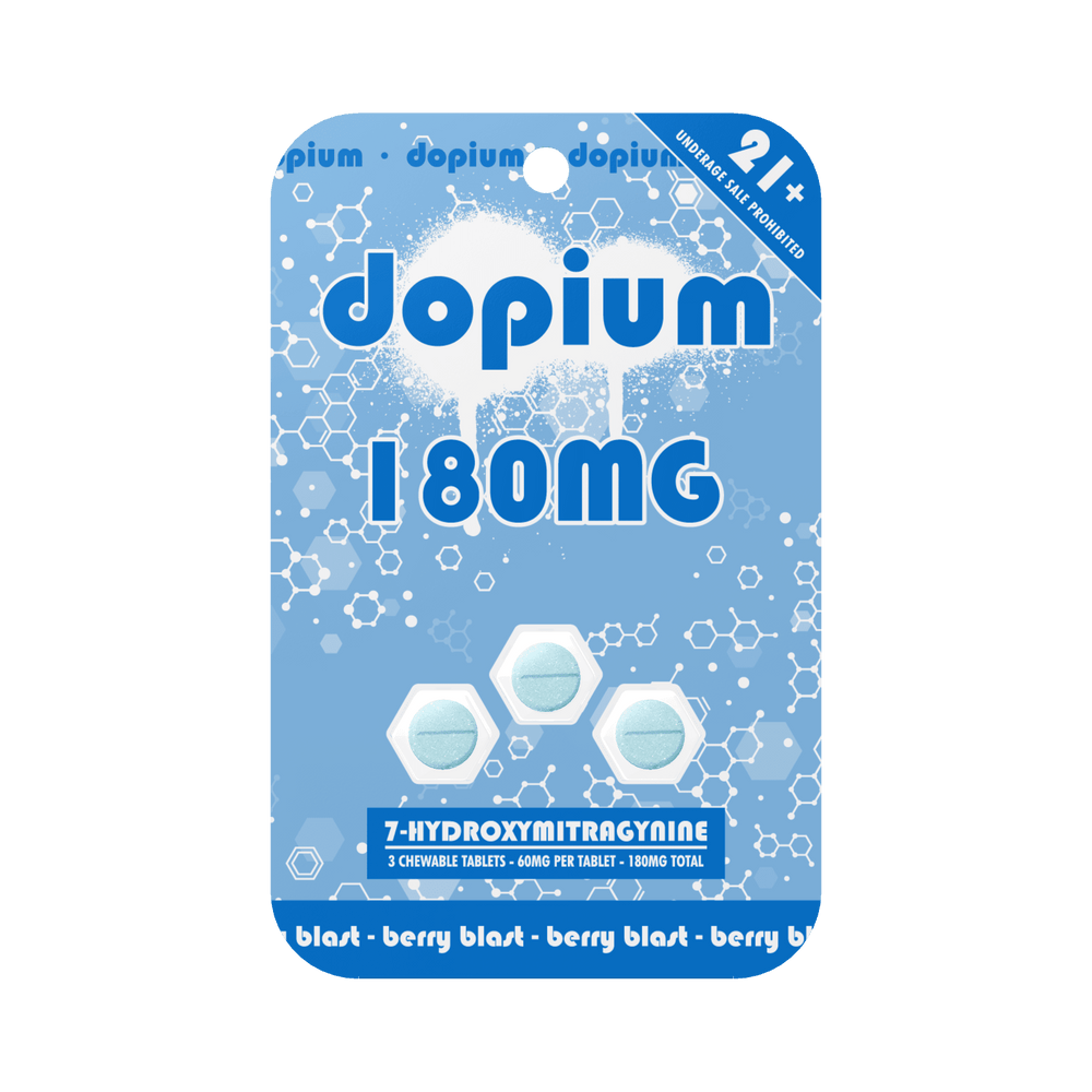 Dopium 7 - OH Tablets (180mg - 3 Count) | BOX OF 10 - 7OH.com