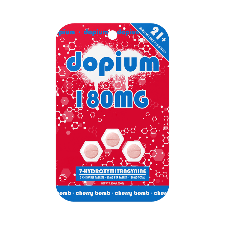 Dopium 7 - OH Tablets (180mg - 3 Count) | BOX OF 10 - 7OH.com