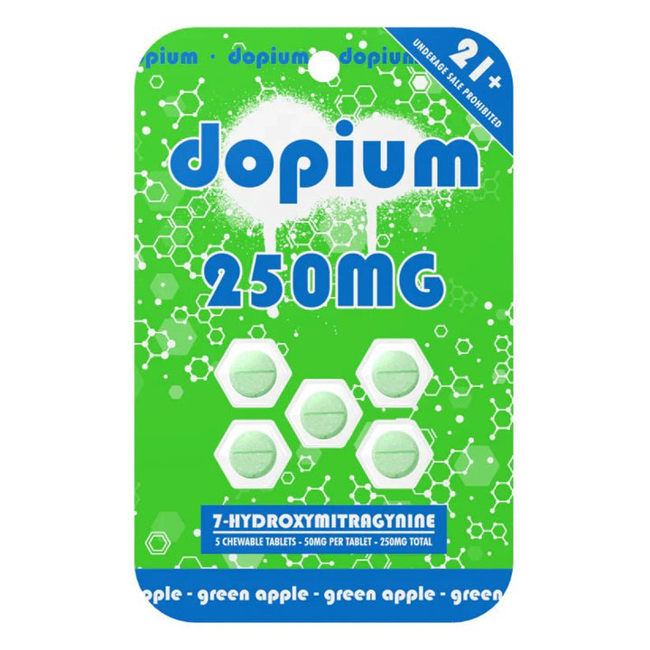 Dopium 7 - OH Tablets (250mg - 5 Count) - 7OH.com