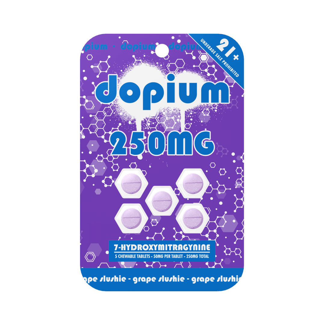 Dopium 7 - OH Tablets (250mg - 5 Count) - 7OH.com