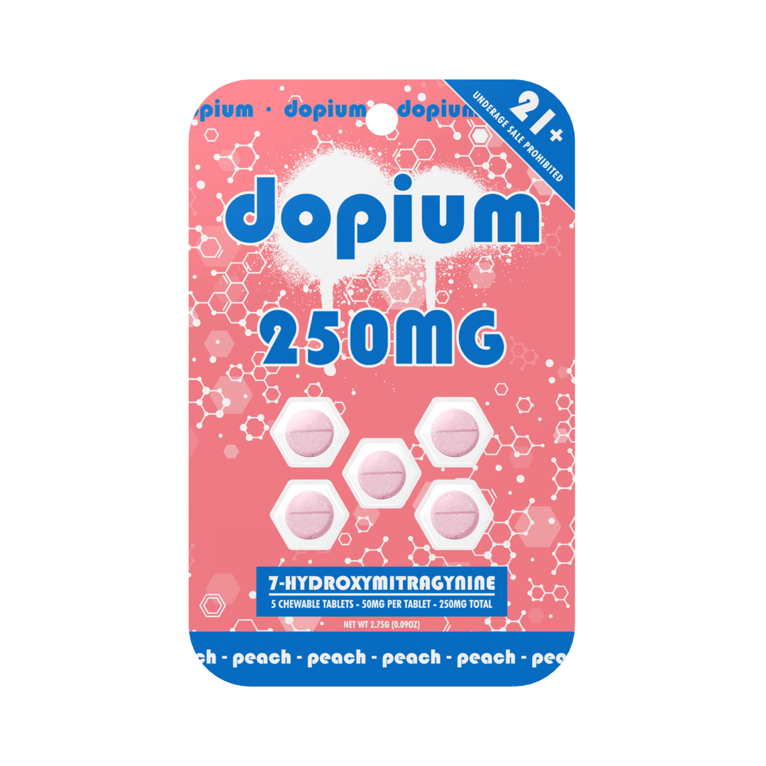 Dopium 7 - OH Tablets (250mg - 5 Count) - 7OH.com