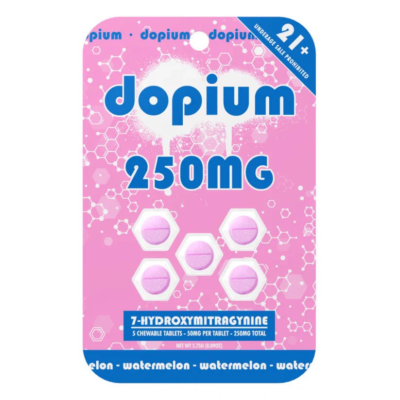 Dopium 7 - OH Tablets (250mg - 5 Count) - 7OH.com