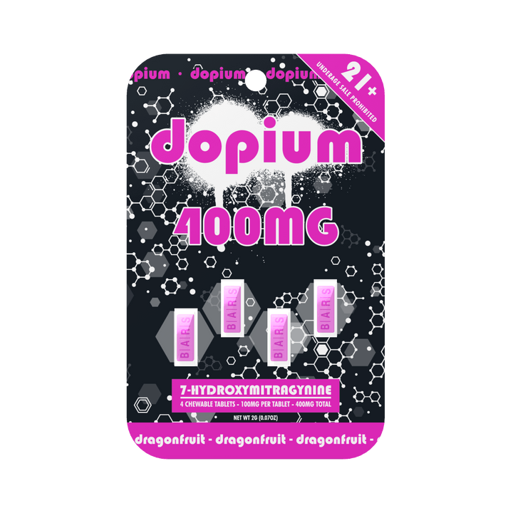 Dopium Bars 7 - OH Tablets (400mg - 4 Count) - 7OH.com