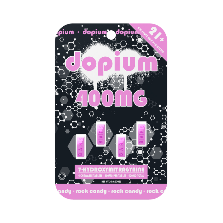 Dopium Bars 7 - OH Tablets (400mg - 4 Count) - 7OH.com