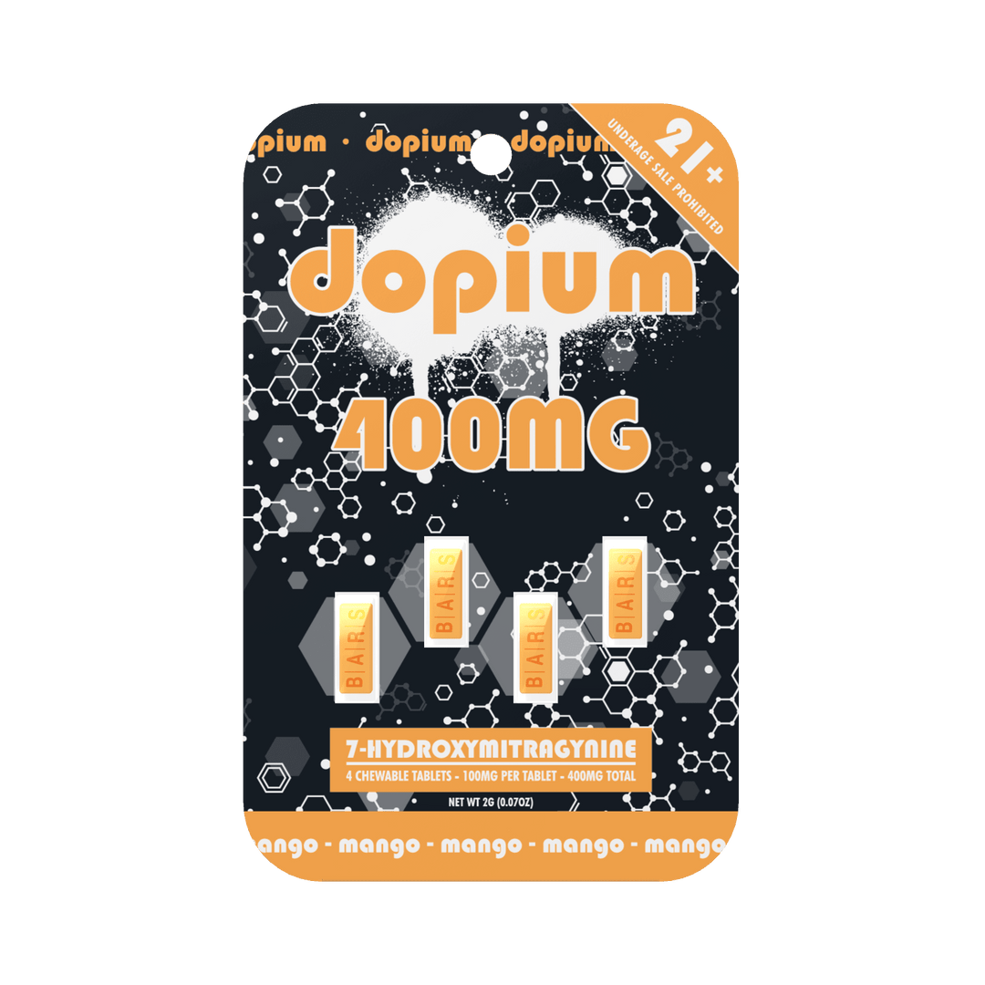 Dopium Bars 7 - OH Tablets (400mg - 4 Count) | BOX OF 10 - 7OH.com