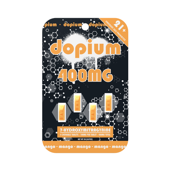Dopium Bars 7 - OH Tablets (400mg - 4 Count) | BOX OF 10 - 7OH.com