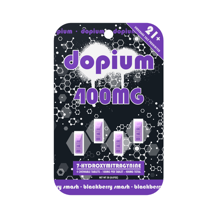 Dopium Bars 7 - OH Tablets (400mg - 4 Count) | BOX OF 10 - 7OH.com