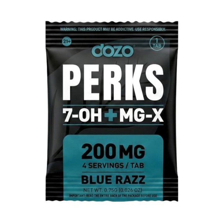 Dozo Perks 7-OH + MG-X Tablets (200mg - 1 Count) - 7OH.com