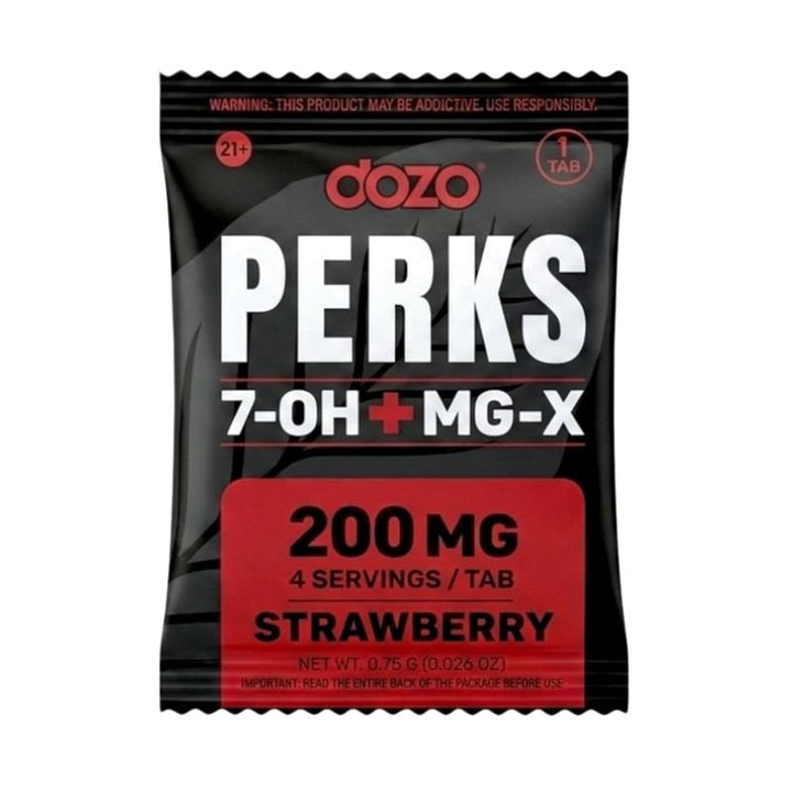 Dozo Perks 7-OH + MG-X Tablets (200mg - 1 Count) - 7OH.com