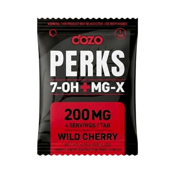 Dozo Perks 7-OH + MG-X Tablets (200mg - 1 Count) - 7OH.com