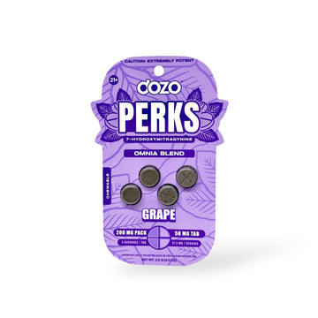 Dozo Perks 7-OH Tablets (200mg - 4 Count) | 7OH.com