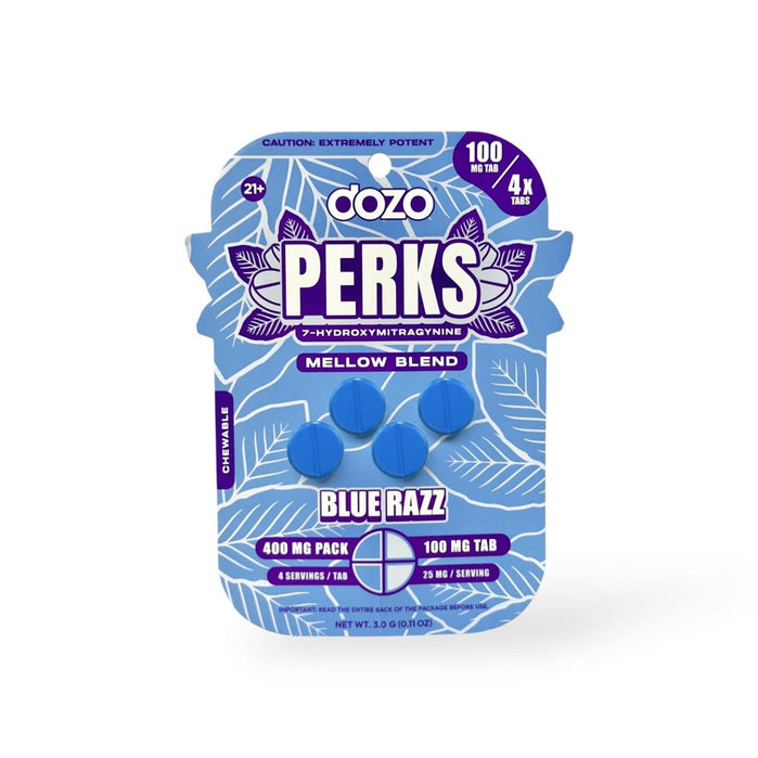 Dozo Perks Extreme Potency 7 - OH Tablets (400mg - 4 Count) | BOX OF 5 - 7OH.com