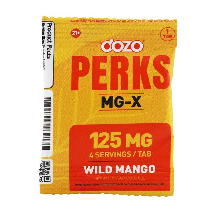 Dozo Perks MG-X Tablets (125mg - 1 Count) - 7OH.com