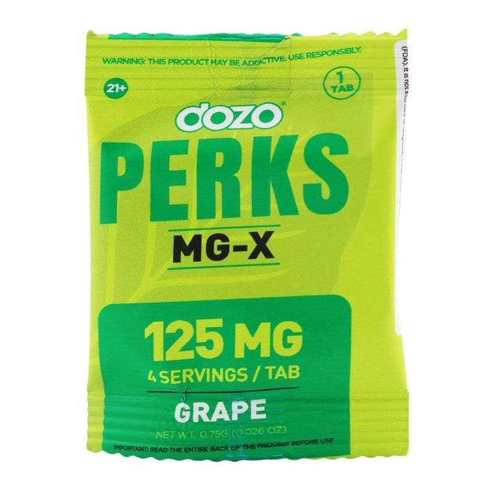 Dozo Perks MG-X Tablets (125mg - 1 Count) - 7OH.com