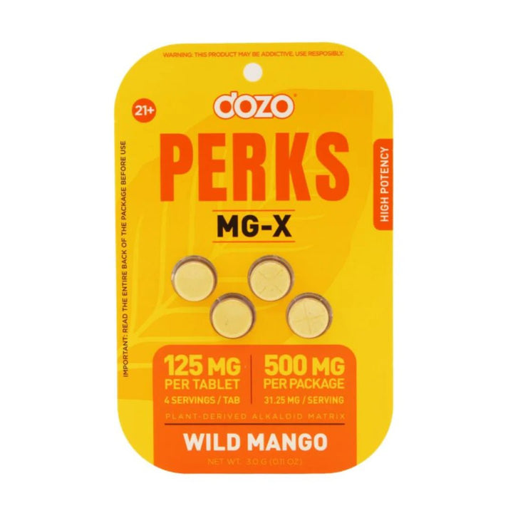 Dozo Perks MG-X Tablets (500mg - 4 Count) - 7OH.com