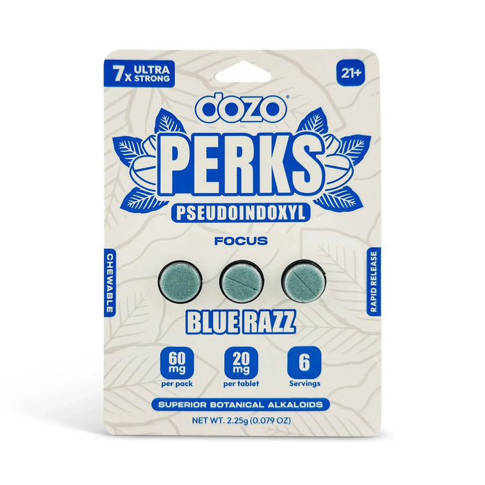 Dozo Perks Pseudo Tablets (60mg - 3 Count) - 7OH.com