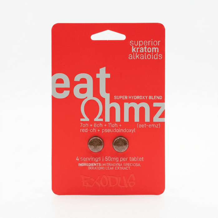 Eat Ohmz 7-OH + 8-OH + 11-OH + Red-OH + Pseudo Tablets (100mg - 2 Count) - 7OH.com