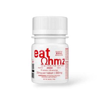 Eat Ohmz Red - OH + 11 - OH + 7 - OH Tablets (300mg - 15 Count) - 7OH.com