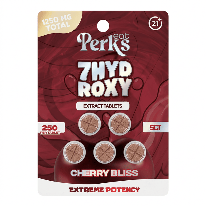 Eat Perks 7-OH Tablets (1250mg - 5 Count) - 7OH.com