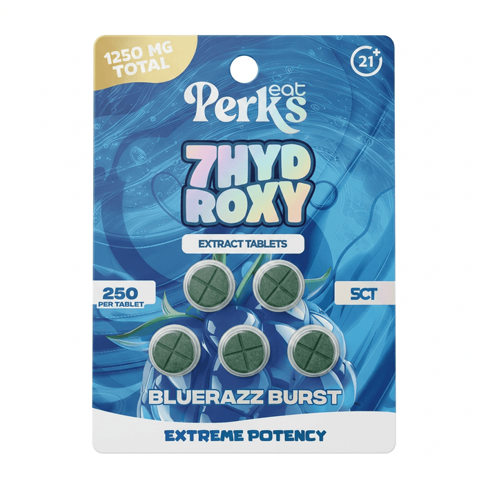Eat Perks 7-OH Tablets (1250mg - 5 Count) - 7OH.com