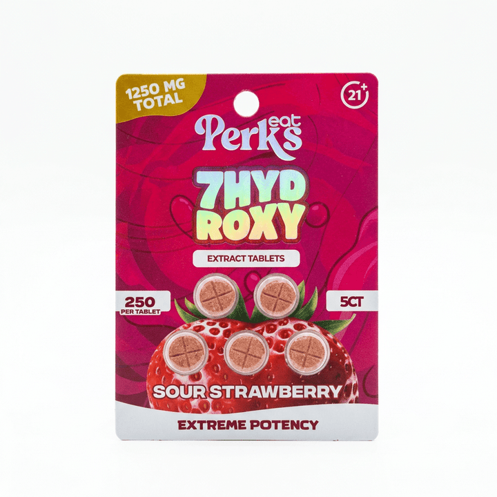 Eat Perks 7-OH Tablets (1250mg - 5 Count) - 7OH.com