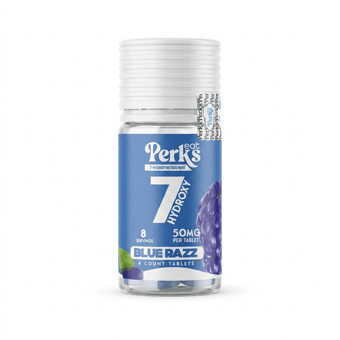 Eat Perks 7-OH Tablets (200mg - 4 Count) - 7OH.com