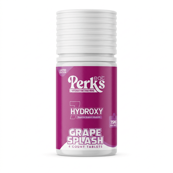 Eat Perks 7-OH Tablets (300mg - 4 Count) - 7OH.com