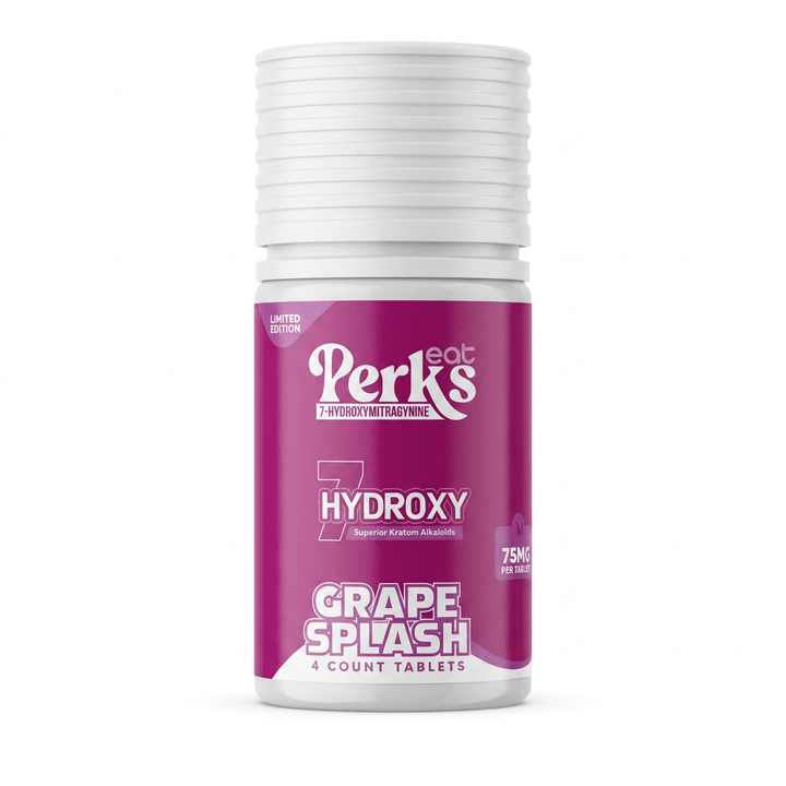Eat Perks 7-OH Tablets (300mg - 4 Count) - 7OH.com