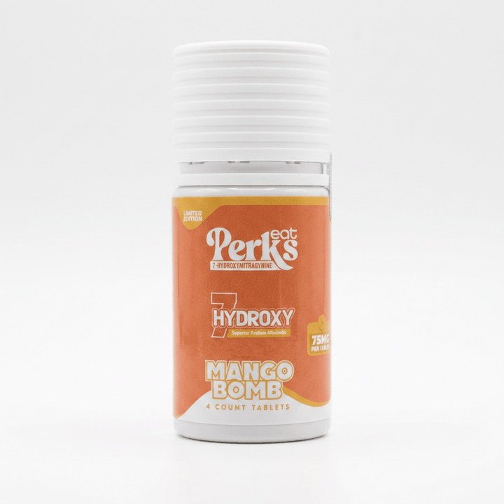 Eat Perks 7-OH Tablets (300mg - 4 Count) - 7OH.com